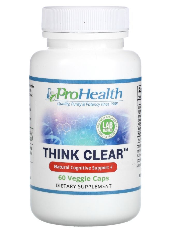 ProHealth ثينك كلير 60 كبسولة نباتية