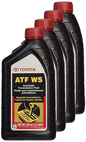 Toyota 00289ATFWS Lexus Automatic Transmission Fluid WS ATF World Standard Pack of 4 - Image 1