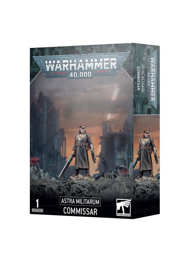 WARHAMMER Games Workshop Warhammer 40K: Astra Militarum Commissar - Image 1