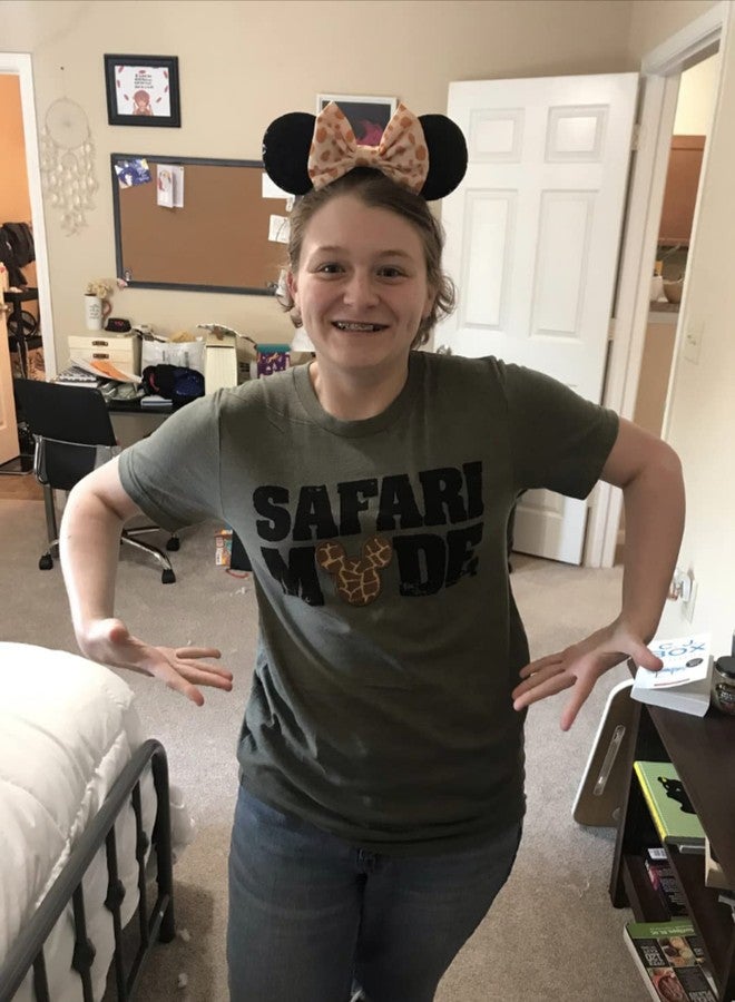 CLGIFT أذني ميني جيراف من CLGIFT، أذني مملكة الحيوانات، جيراف ميني (جيراف) أزرق - Image 2