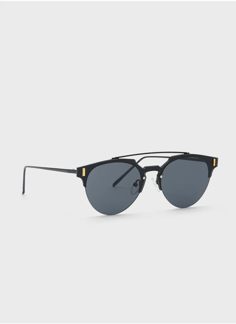 Seventy Five Hexagone Shape Casual Sunglasses