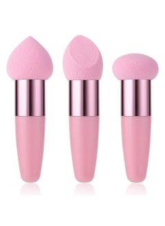 3 Pcs Makeup Sponges Foundation Beauty Blender Blending Wet And Dry Make Up Applicator Cosmetic Concealer Face Brush Egg Brushes Covers Eyes Sticks Powder Puff With Handle - pzsku/Z2795ADF811B0D49A7E04Z/45/_/1719251164/96ba7c31-ef8f-4a83-bf97-3418b5e400e0