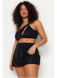 trendyol Bikini Bottoms With A Short Skirt And Black TBBSS23CR00015  - Image 3