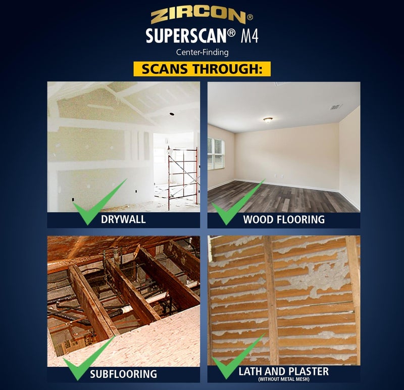 Zircon SuperScan M4 Stud Finder - Image 4