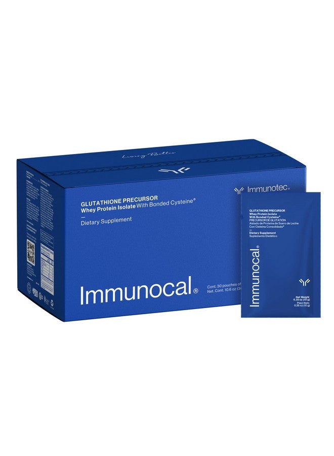 Immunocal Immunocal Glutathione Precursor - Whey Protein Isolate, Immune Support, Master Antioxidant, Detox Cleanse + Brain Health | Fat-Free, Sugar-Free, Lactose-Intolerant Friendly | 30 Servings | Best Price Kuwait