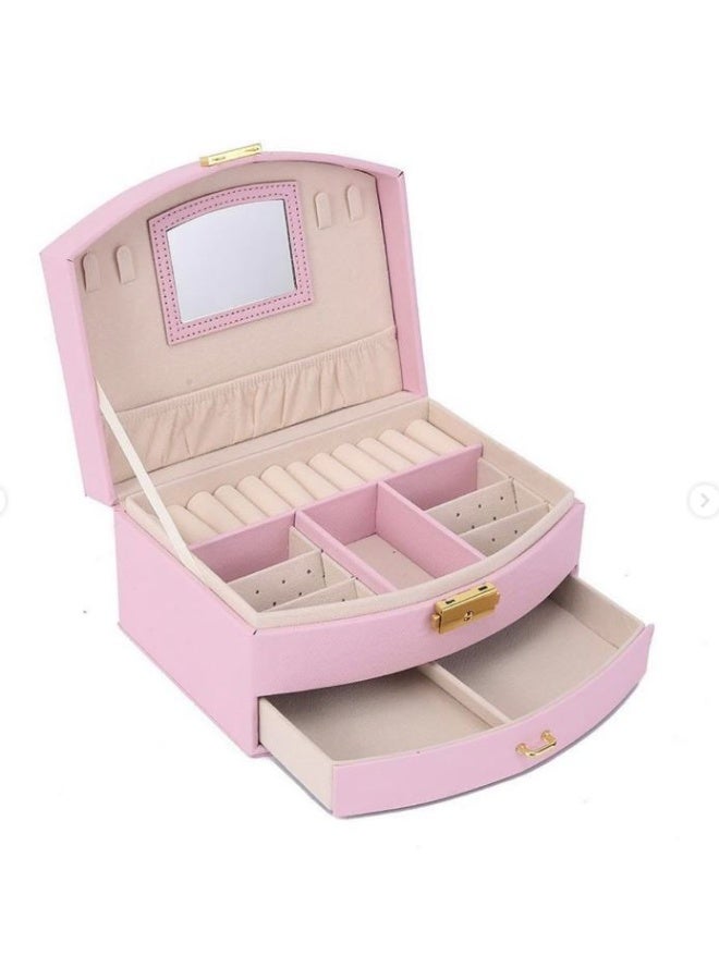 zoba Multifunctional Jewelry Packaging Box Organizer for Rings and Earrings Storage -2322- Multicolor - Image 5