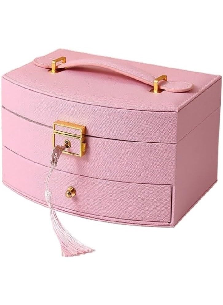 zoba Multifunctional Jewelry Packaging Box Organizer for Rings and Earrings Storage -2322- Multicolor - Image 1
