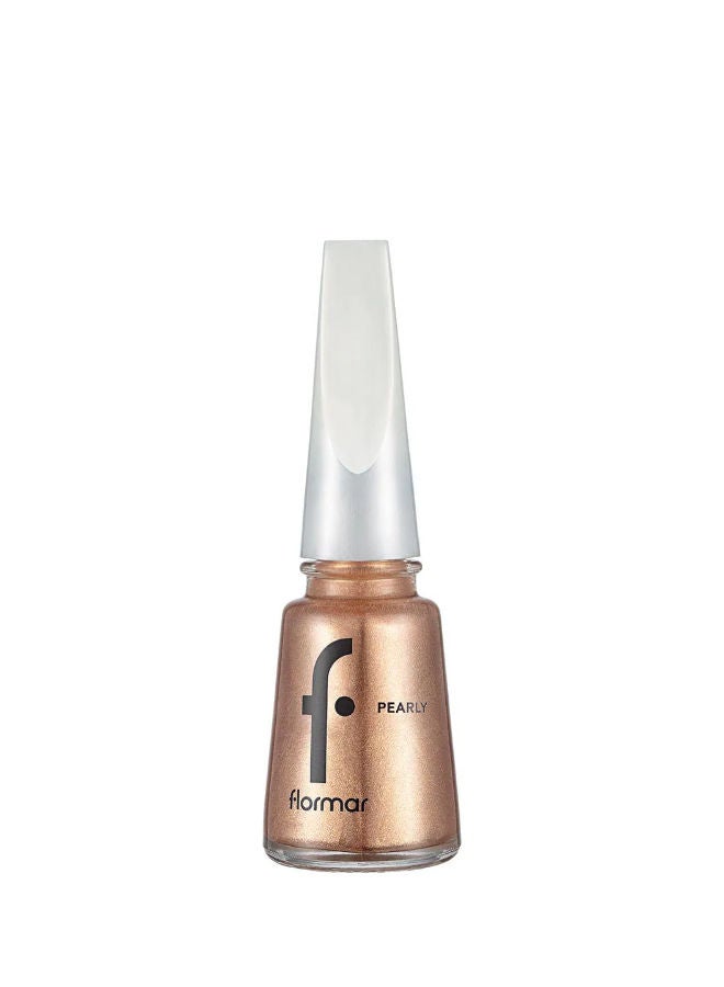فلورمار Pearly Nail Enamel Pl387 Vintage Gold - Image 1