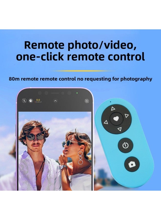 Multi-Function Mobile Phone Universal Self-scratch Screen TikTok Bluetooth Remote Control Photo Shooting Video Selfie Stick Artifact-Color:Aromatherapy Gray + Transparent Packaging Bag - Image 4