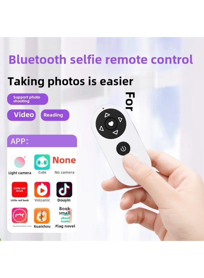 Multi-Function Mobile Phone Universal Self-scratch Screen TikTok Bluetooth Remote Control Photo Shooting Video Selfie Stick Artifact-Color:Aromatherapy Gray + Transparent Packaging Bag - Image 3