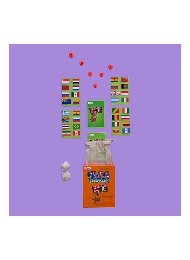 Excellence - Flags of The World Card Flash Game for Kids with World Map - Image 1