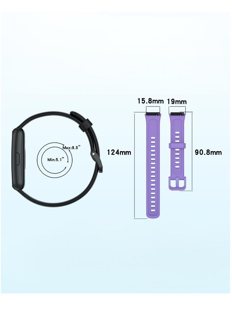 HW Suitable For Huawei Watch Fit 2 Silicone Watch Strap  - Image 4