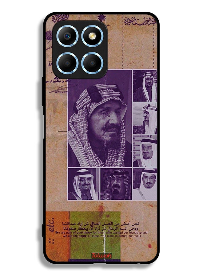 Tolwak Honor X6 Protective Case Cover Saudi Kings Vintage Photos - Image 2