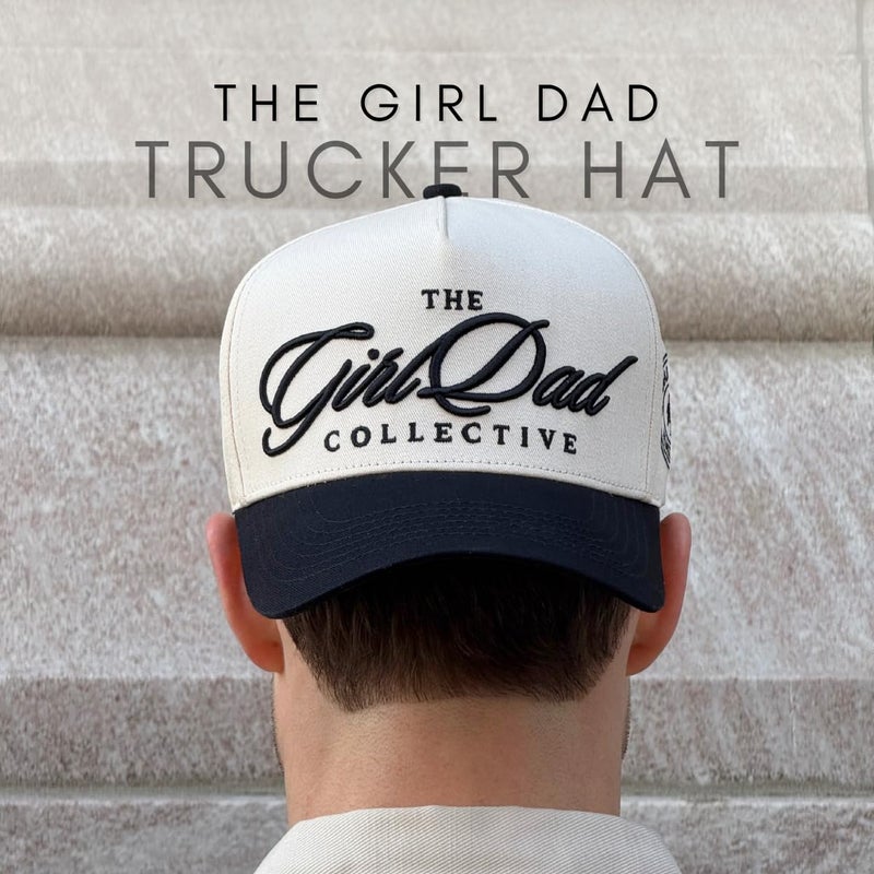 CITRUSY Vintage Mom & Dad Trucker Hats | Men & Women | Dad Hat Mama Hats for Boys | Kids Grandpa Boy Mom Girl Dad Hats | Country Western | Cotton | Snapback (Girl Dad | Black) - Image 4