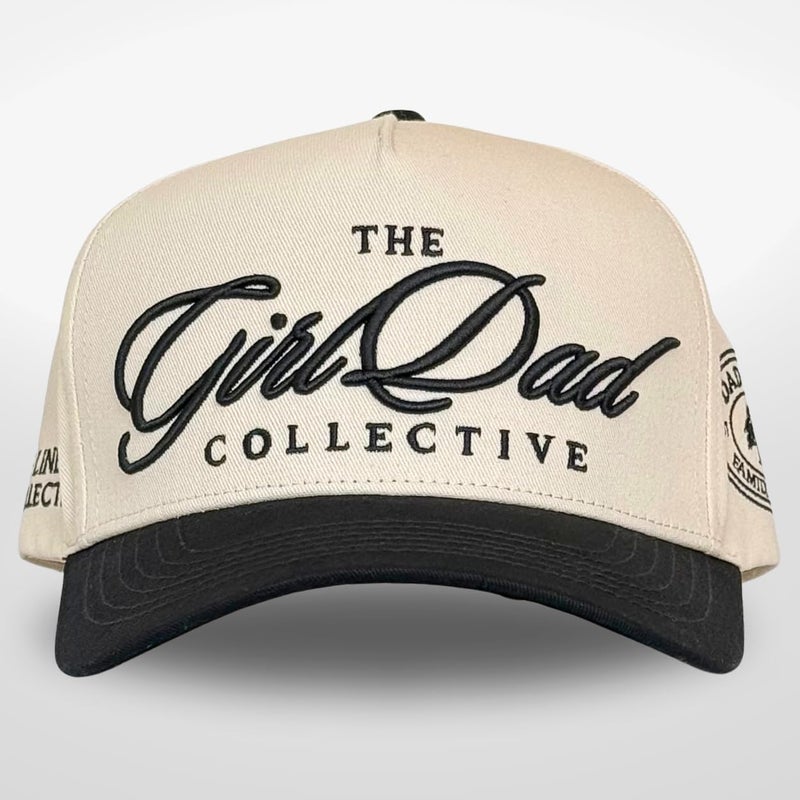 CITRUSY Vintage Mom & Dad Trucker Hats | Men & Women | Dad Hat Mama Hats for Boys | Kids Grandpa Boy Mom Girl Dad Hats | Country Western | Cotton | Snapback (Girl Dad | Black) - Image 2