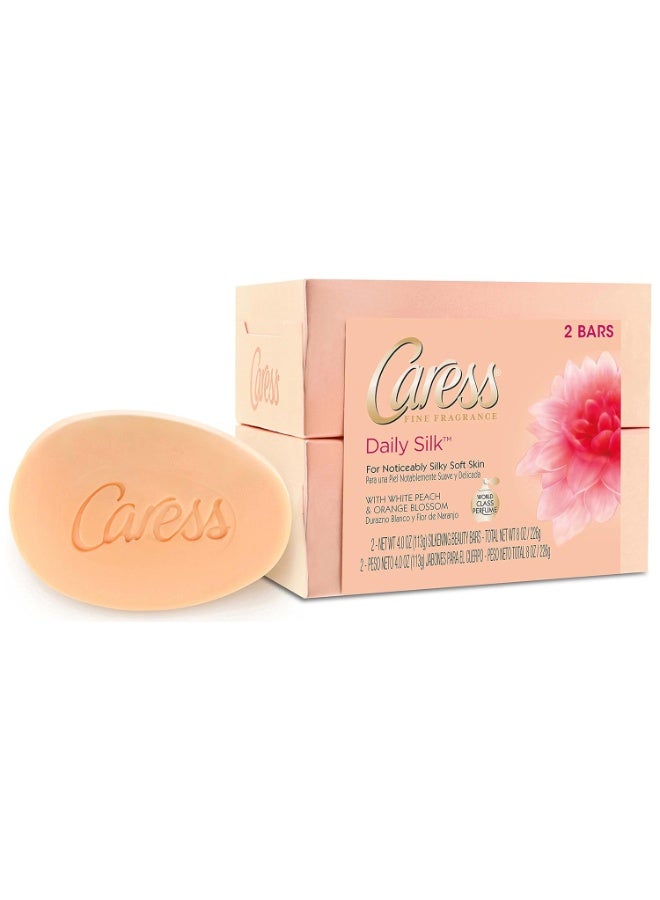 Caress Beauty Bar Daily Silk 4 Oz 2 Bar - Image 4