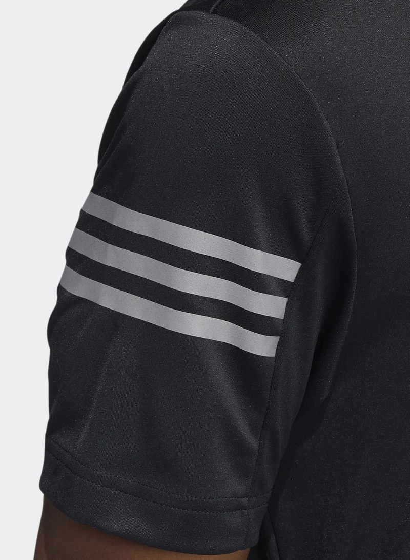 adidas تيشيرت بولو بـ 3 خطوط
