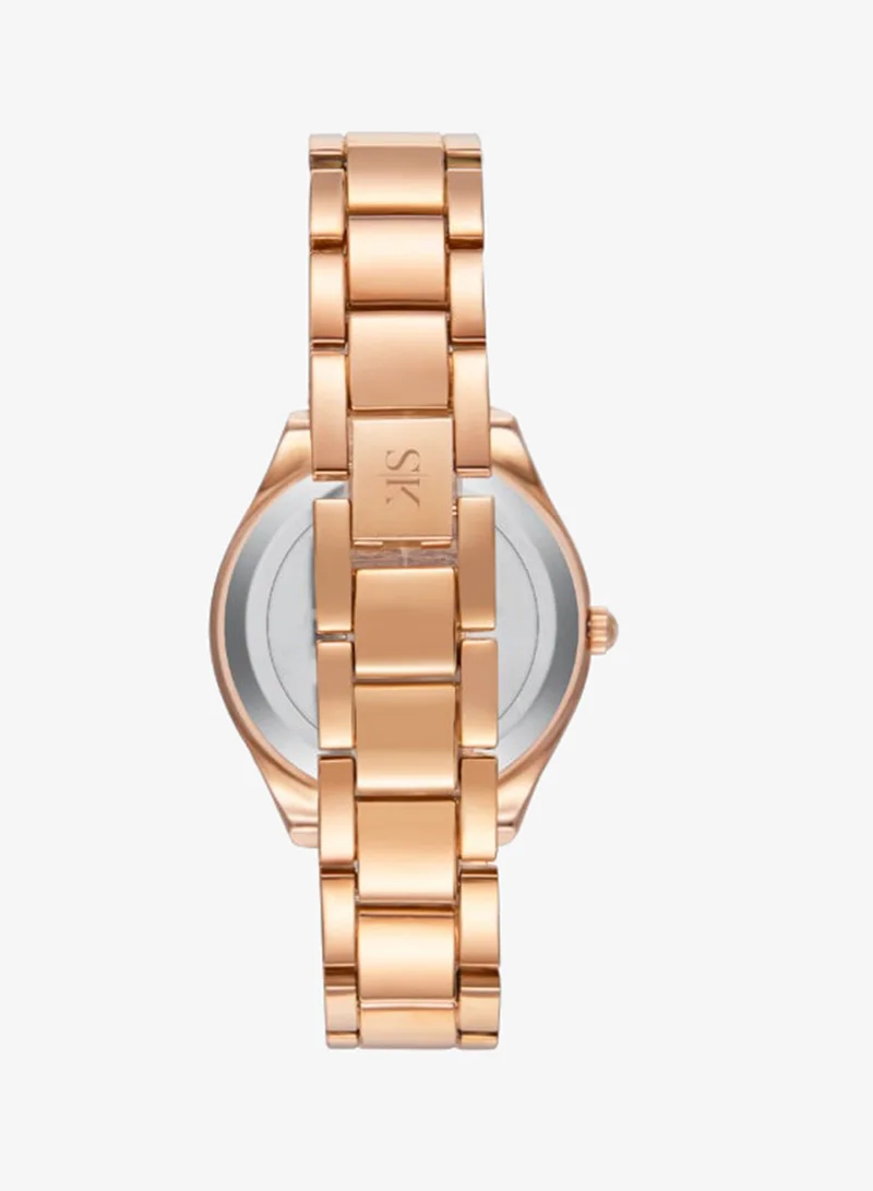Kenneth Scott Black Women's Alloy Analog Watch K23503-RBBB - 30 mm for Women | Best Price UAE