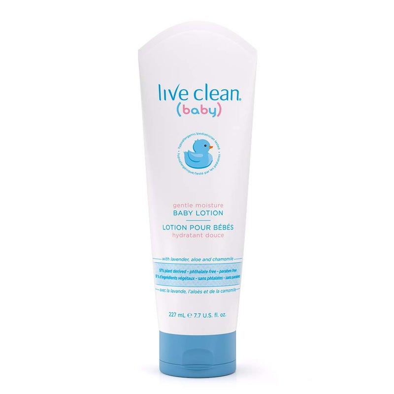 Live Clean Baby Gentle Moisture Baby Lotion, 7.7 Oz - Image 5
