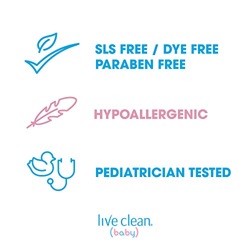 Live Clean Baby Gentle Moisture Baby Lotion, 7.7 Oz - Image 3