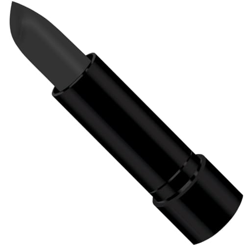 AMSCAN Bold Daring Black Lipstick 008 oz 1 Pc Perfect for a Striking Look and Unleashing Your Inner Rebel - Image 1