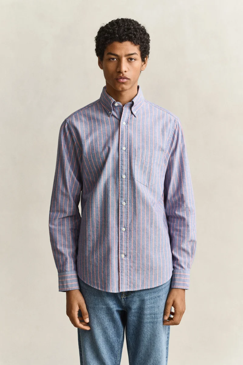 Gant  Regular Archive Oxford Stripe Shirt for Men | Best Price UAE