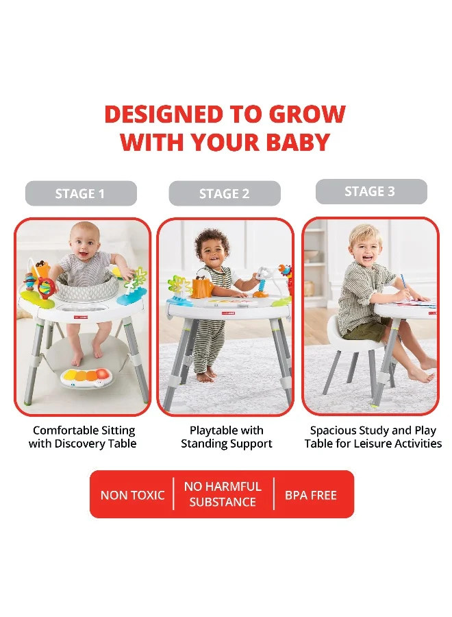 Skip Hop Explore & More 3-Stage Activity Center – Interactive Learning Toy for Toddlers