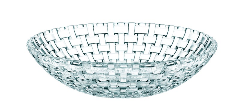 Nachtmann Bossa Nova Collection Crystal Bowl 11 Inch Glass Serving Bowl for Salads Fruit and Home Dcor Made of Clear Crystal Glass Dishwasher Safe - Image 2