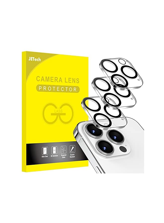 Jetech Camera Lens Protector For Iphone 14 Pro 6.1-Inch And Iphone 14 Pro Max 6.7-Inch, 9H Tempered Glass, Anti-Scratch, Case Friendly, Does Not Affect Night Shots, Hd Clear, 3-Pack - Image 2