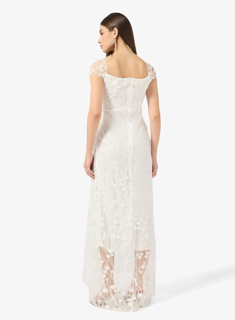 ELLA Lace Off Shoulder Dress