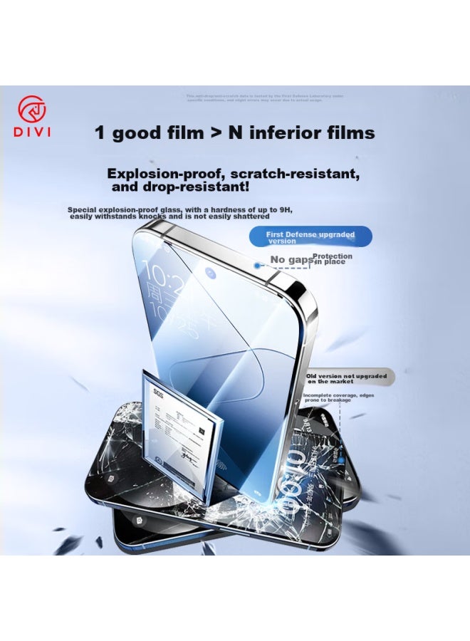 Divi For Xiaomi 13 Ultra/13 Pro, Tempered Glass Screen Protector For Xiaomi 13 Ultra/12s Pro, High-definition Glass, Shatterproof And -proof - Image 5