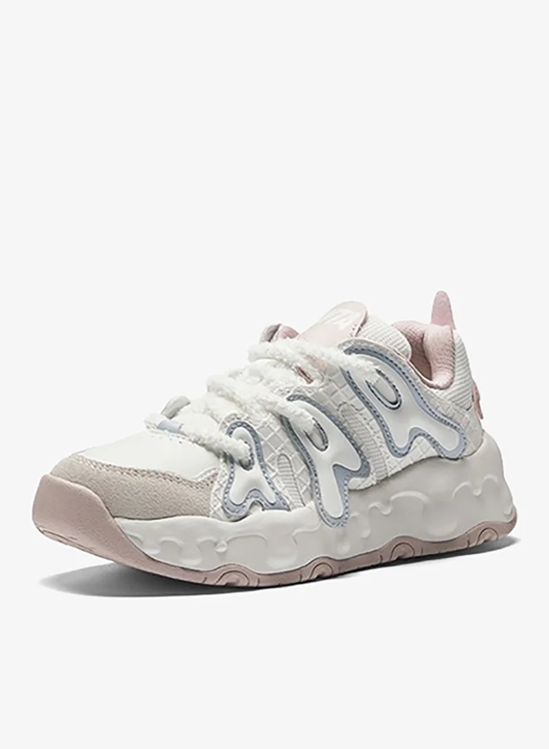 ANTA Milkshake | trendy sports casual shoes bread shoes summer thick sole lifesytle shoes White