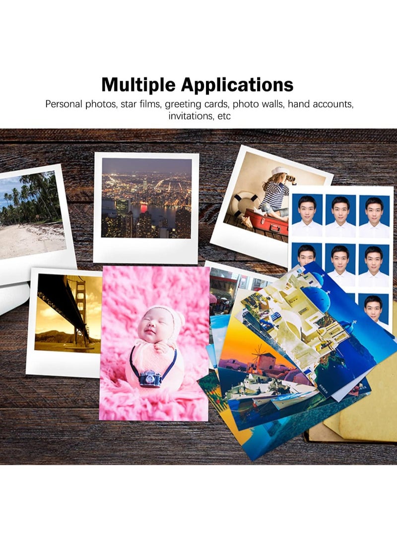 ECVV 5R Glossy Photo Paper 260gsm RC Premium Inkjet Print Paper, 127x178mm (5x7 Inch) Waterproof, High-Resolution, Instant Dry, Double-Sided Printing | 100 Sheets Pack - Image 5