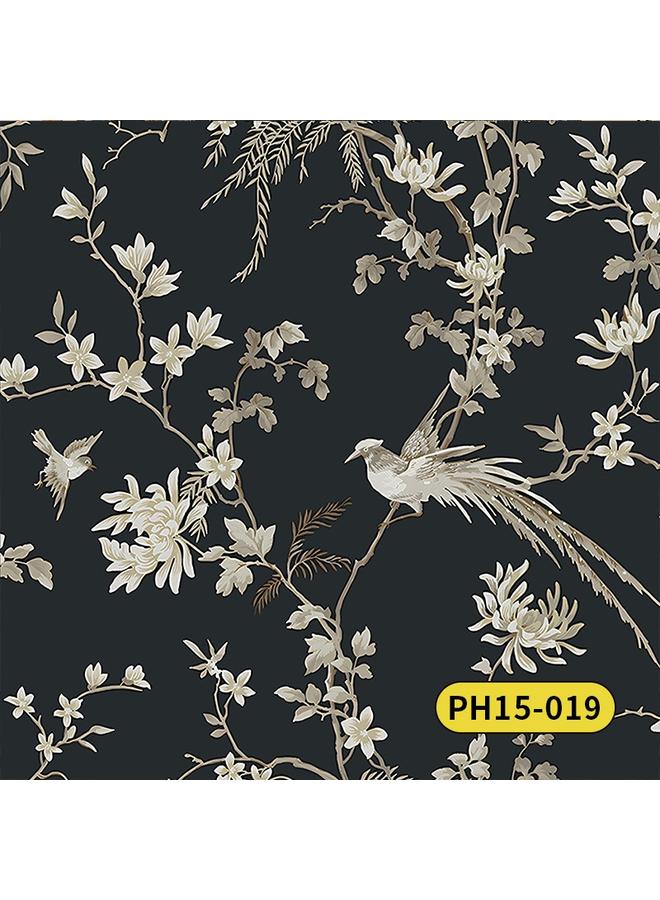 Bluejw French Retro Bunny Wall Wallpaper Self-adhesive Wall Sticker High Color Dirty Resistant Wallpaper Bedroom Warm Wallpaper - Image 1