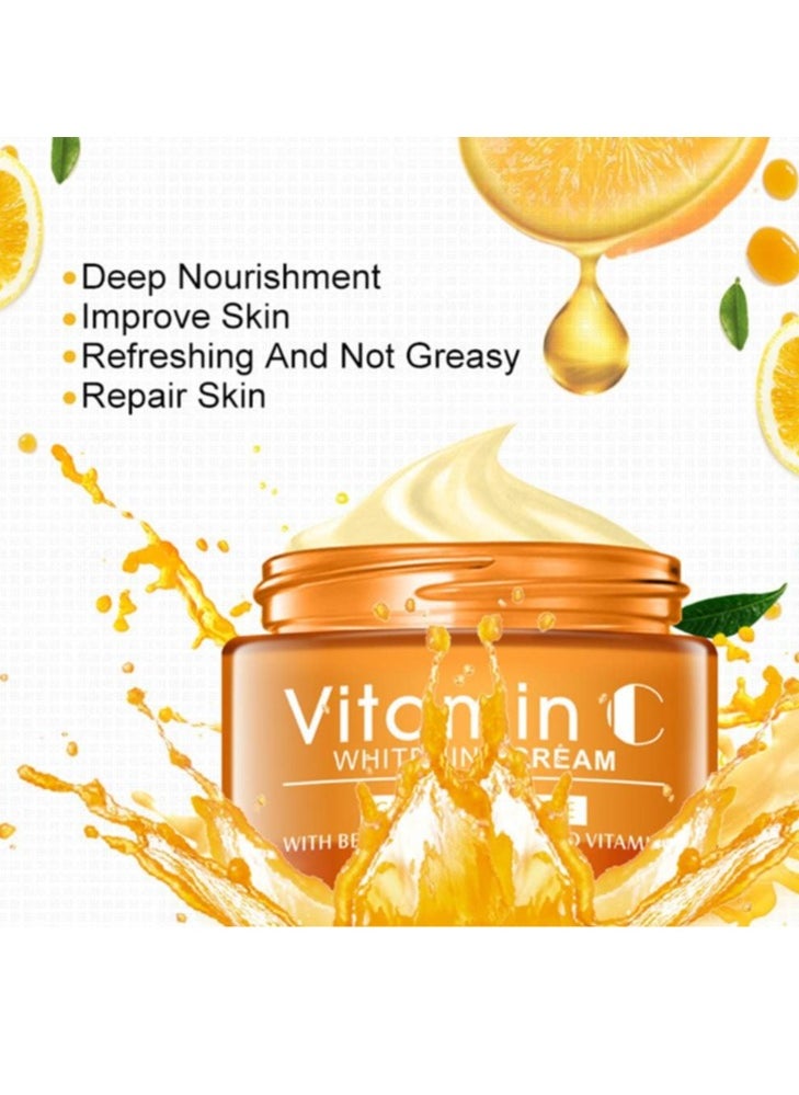 Disaar Face Care Vitamin C Hyaluronic Acid Whitening Cream 50ml  - Image 4