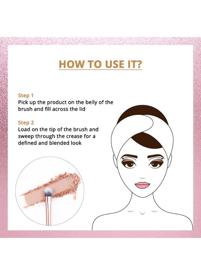 Nykaa Blend Pro Contour Makeup Brush With Plush Bristles  - Image 4