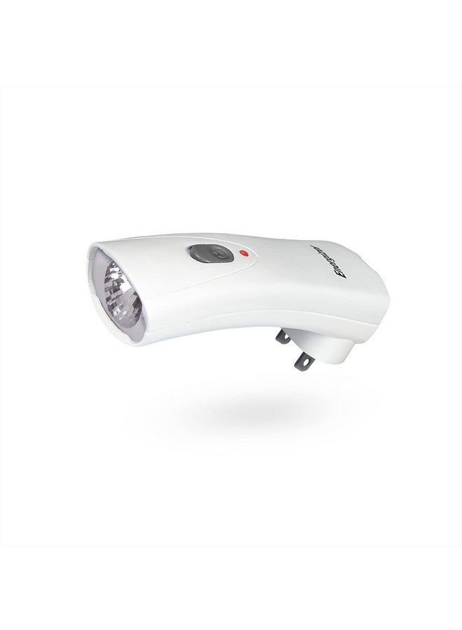 Energizer Weatheready Rechargeable LED Flashlight, Emergency Flashlight for Hurricane Supplies and Survival Kits, Flash Light with Convenient Plug-in Design, Pack of 1 - Image 1