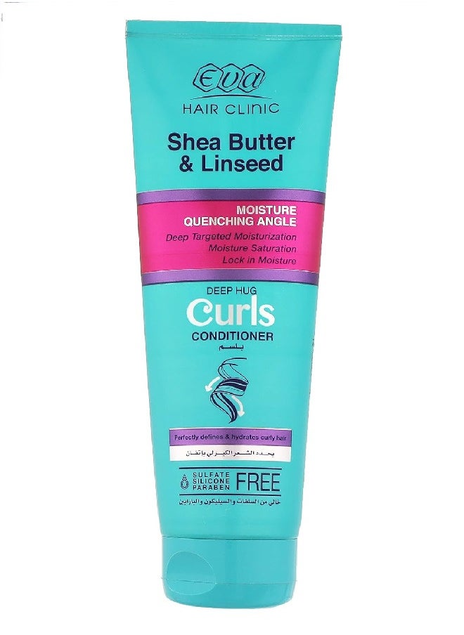 Eva Hair Clinic Curls Conditioner Multicolour 230 ml  - Image 1