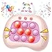 Intoypad Unicorn Pop Fidget Game Toys Light Up Fidget Toy with 1 Min AutoOff Electric Pop Bubble Game Controller Handheld Puzzle Game Sensory Toys Birthday for Kids Girls - Image 2