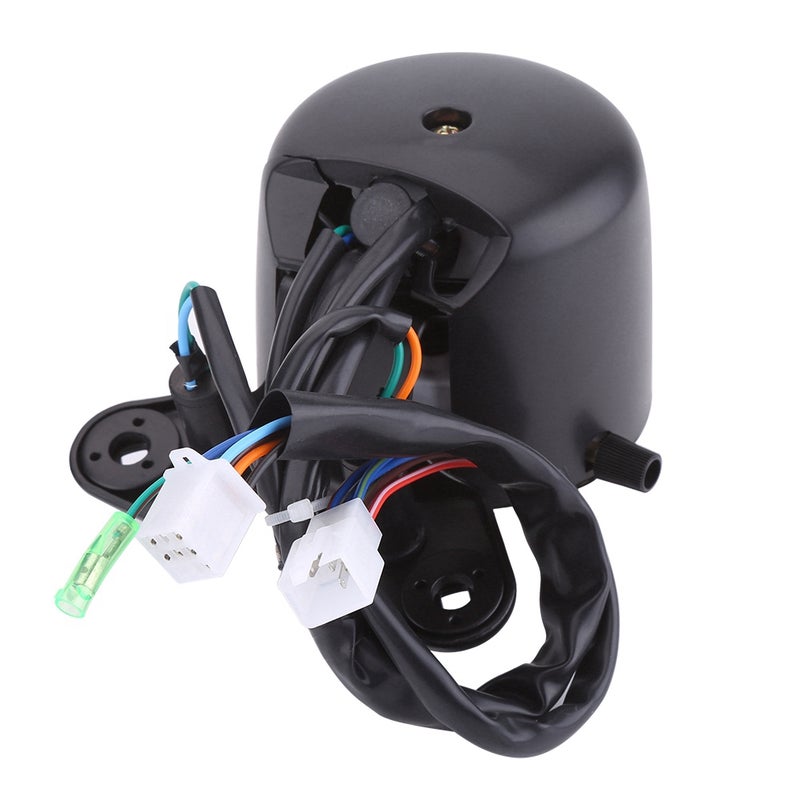 DC 12V Motorcycle Instrument Dual Odometer Speedometer Meter Gauge with LED Indicator for GN125 - Image 3