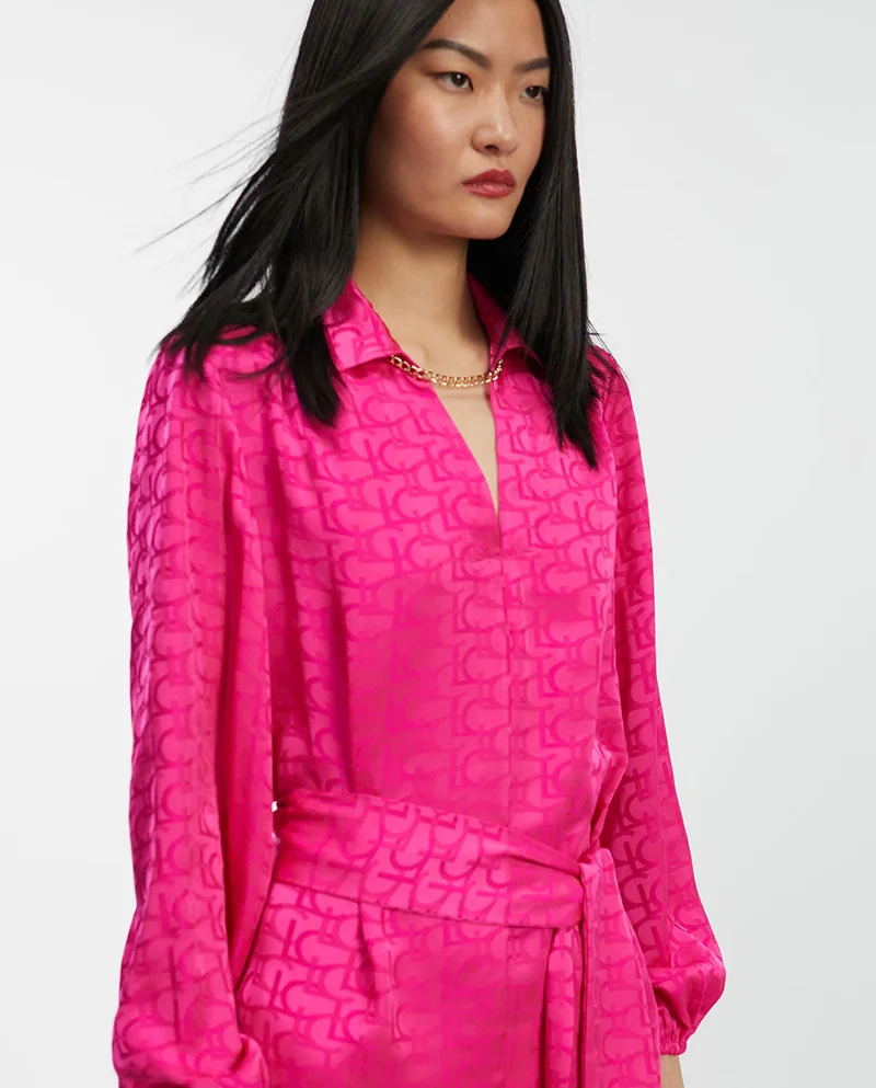 Lola Casademunt Logo print dress