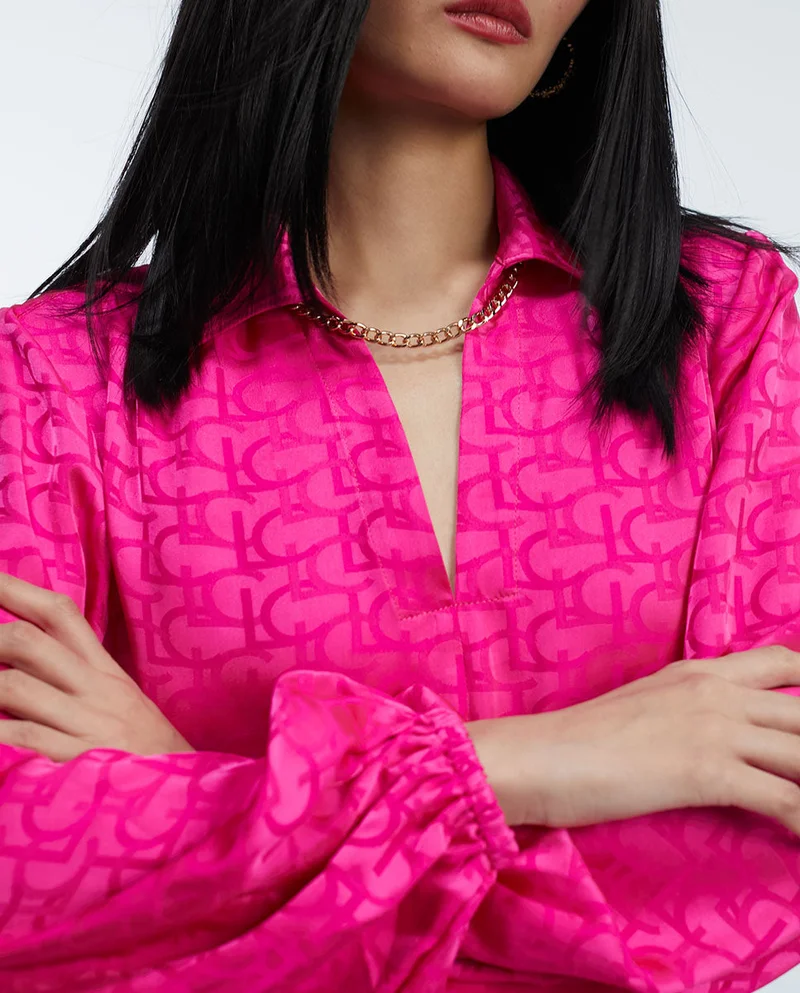 Lola Casademunt Logo print dress