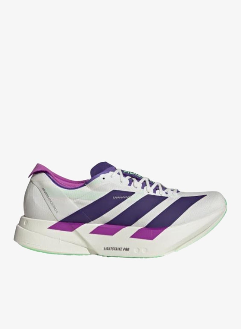 Adidas أديداس أديزيرو أدياس برو 4 للرجال - أحذية جري بيضاء - Image 1