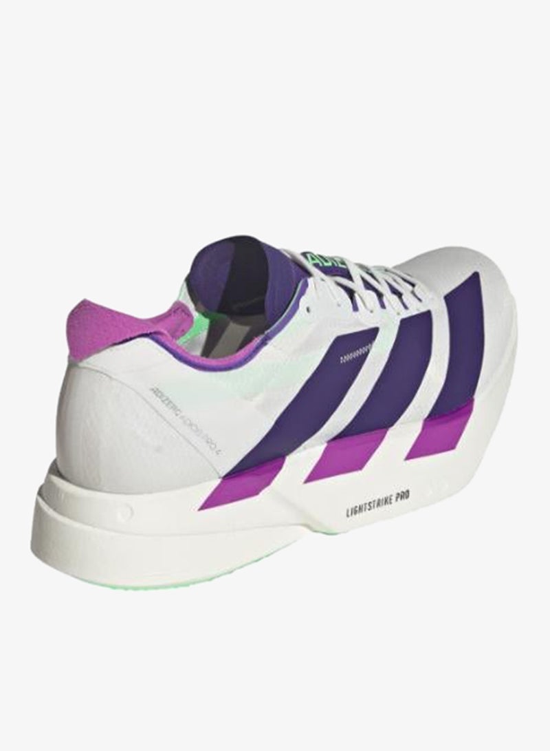 Adidas أديداس أديزيرو أدياس برو 4 للرجال - أحذية جري بيضاء - Image 4