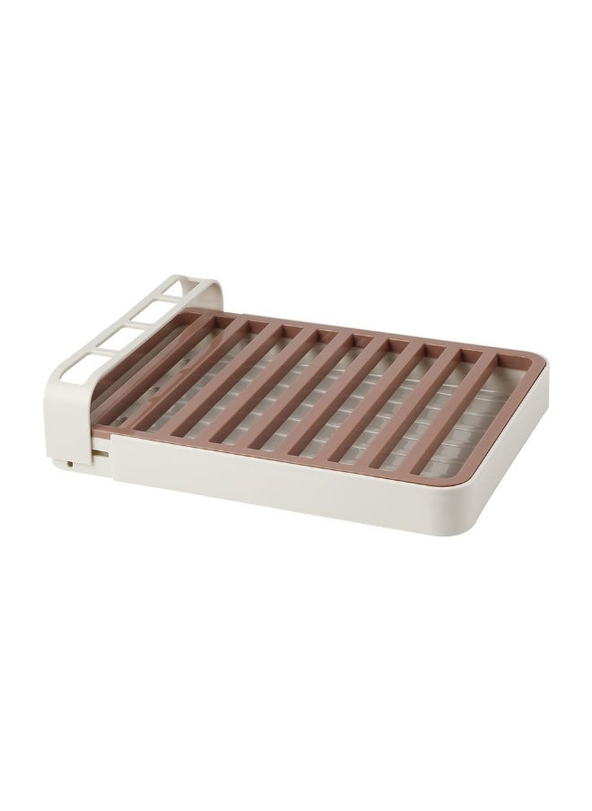 DANUBE HOME Danube Home Mocha Dish Rack 38 X 28 X 4.3 Cm Abs Dish Rack Dish Drainer For Kitchen Sink Home Dining - Multi Color  - Image 3