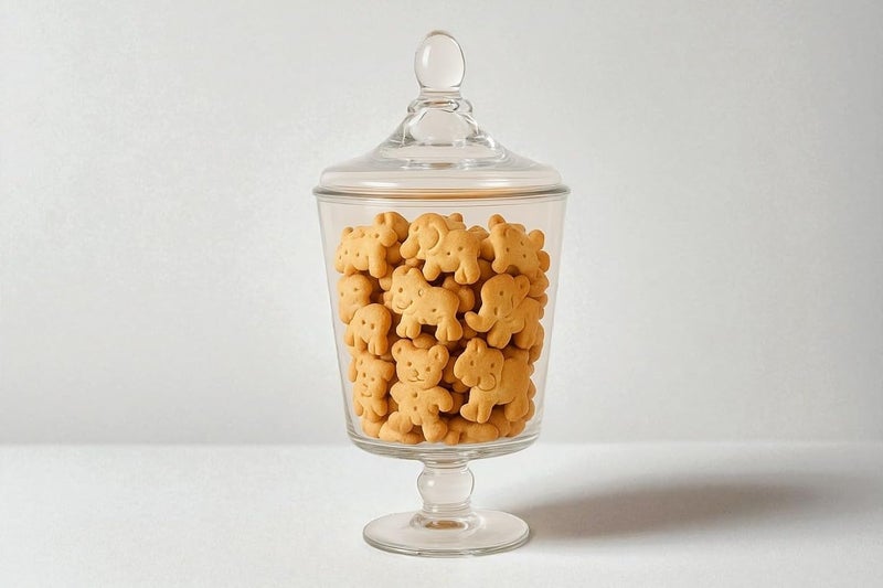 B&D Decorative Glass Jar with Lid - Image 4