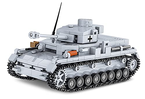 COBI مجموعة COBI التاريخية دبابة بانزر IV AUSF. G من الحرب العالمية الثانية للأطفال من كلا الجنسين - Image 1