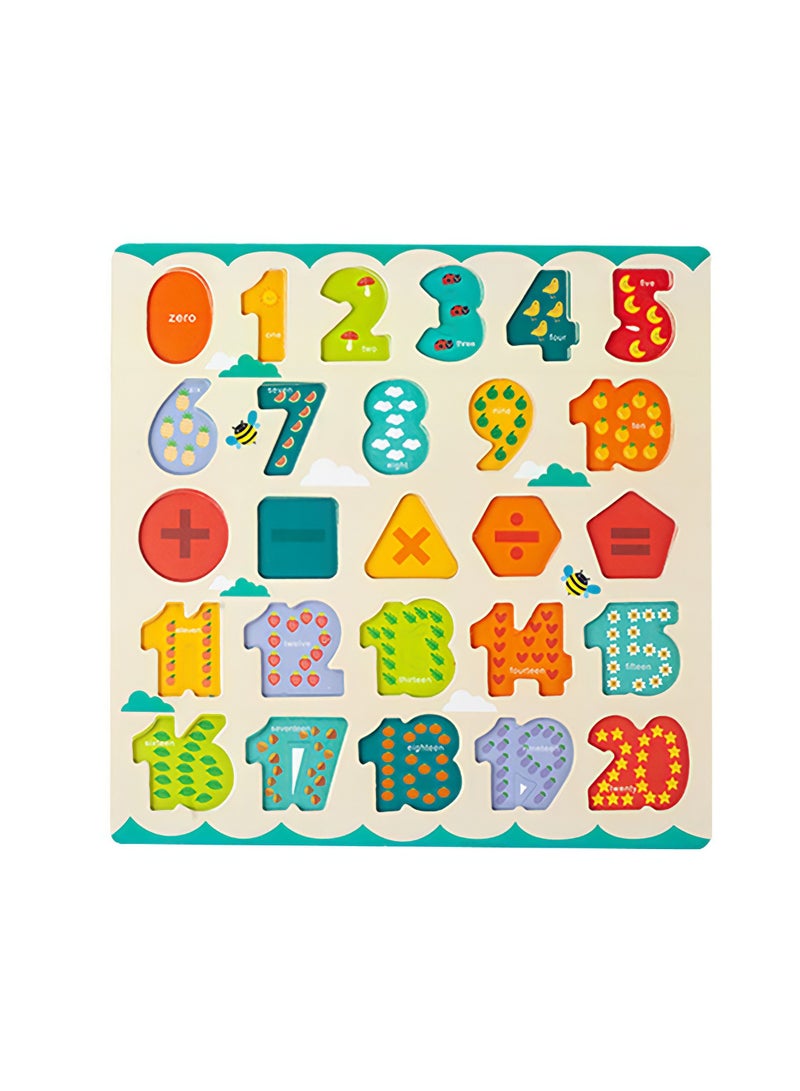 Factory Price Phyllis Alphabet Montessori Practice Puzzle- Design C - Image 1