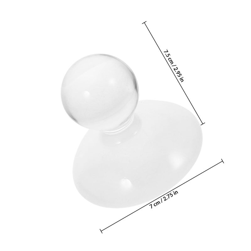 VANZACK Frosted Glass Pestle High Temperature Resistant Laboratory Muller Grinding Tool - Image 3