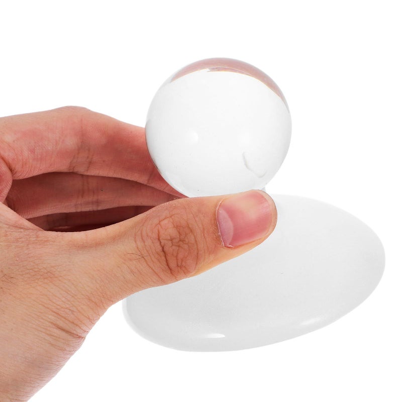 VANZACK Frosted Glass Pestle High Temperature Resistant Laboratory Muller Grinding Tool - Image 4